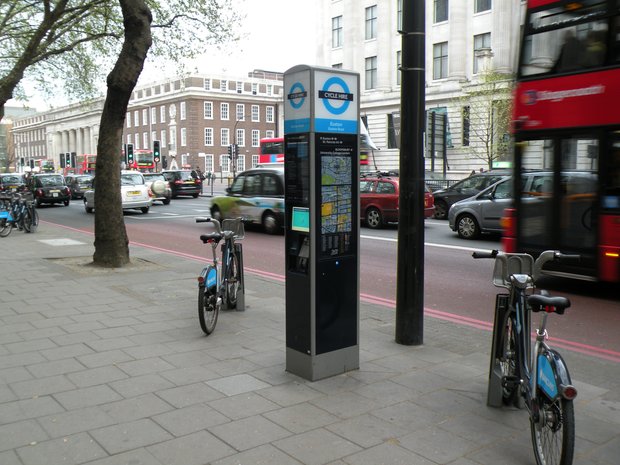  station de location de vélos